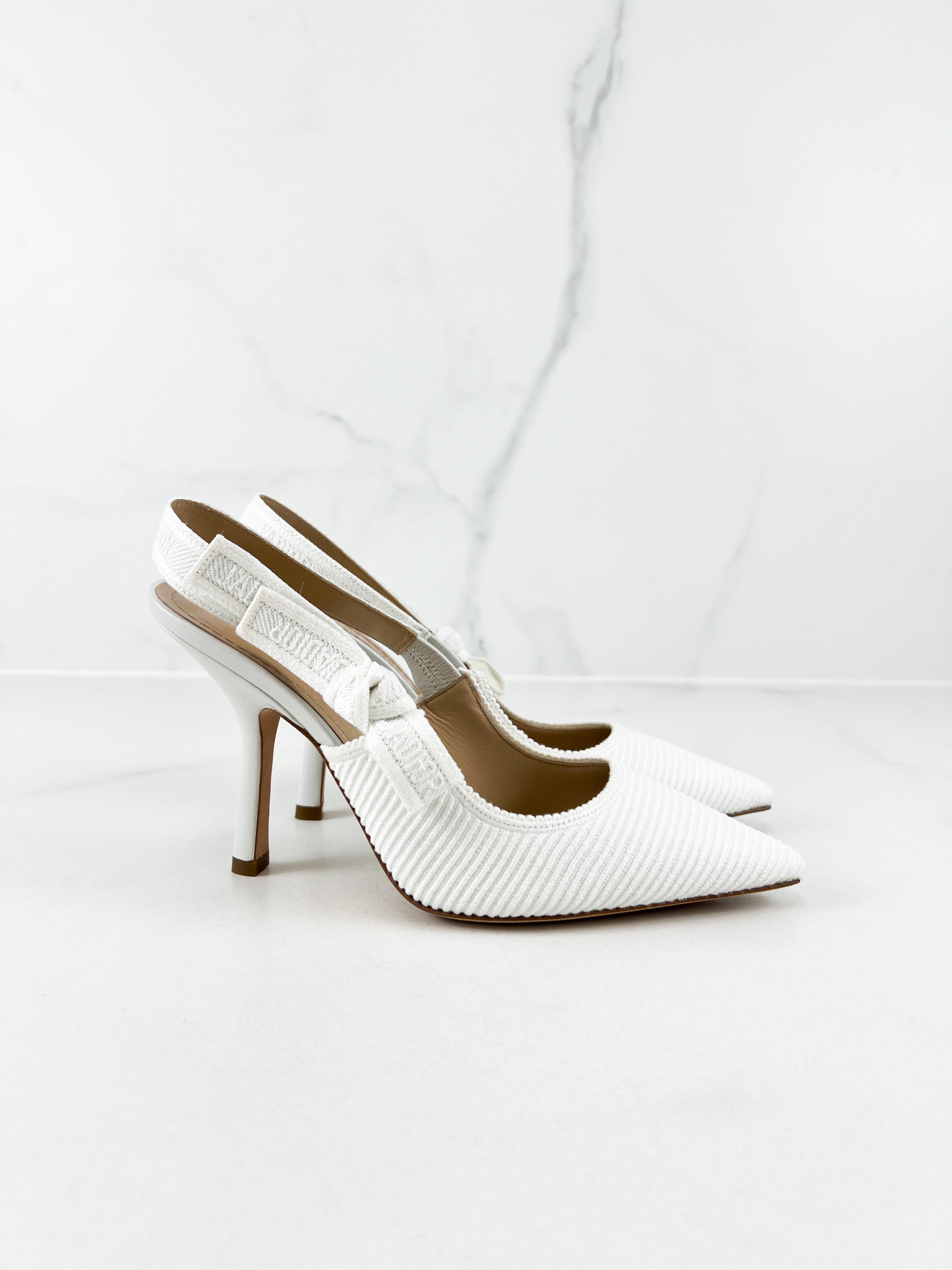 Christian Dior J'adior Slingback Heels Size 37.5