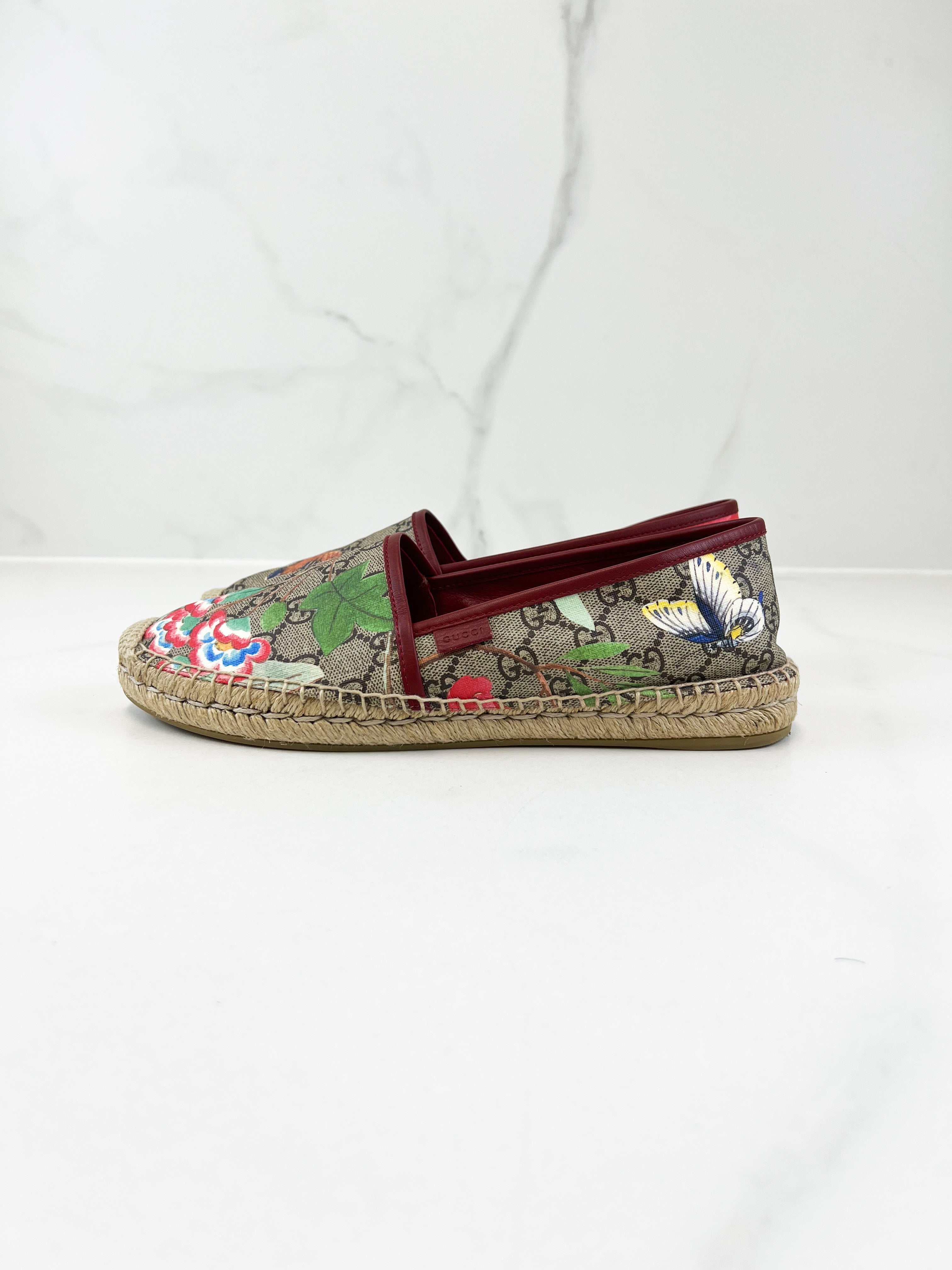 Gucci GG Canvas Espadrilles Size 41