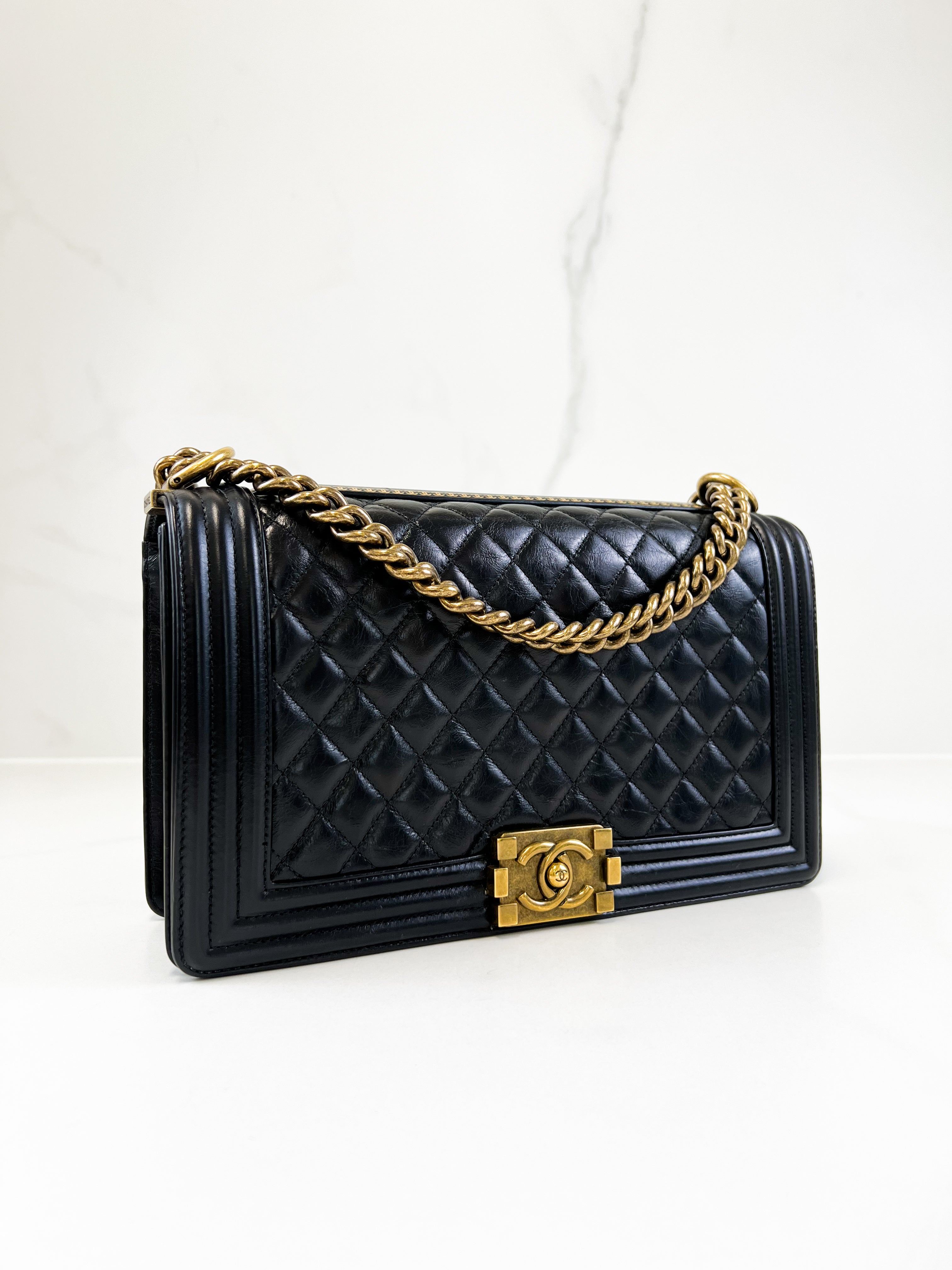Chanel Boy New Medium Paris-Salzburg Calfskin GHW