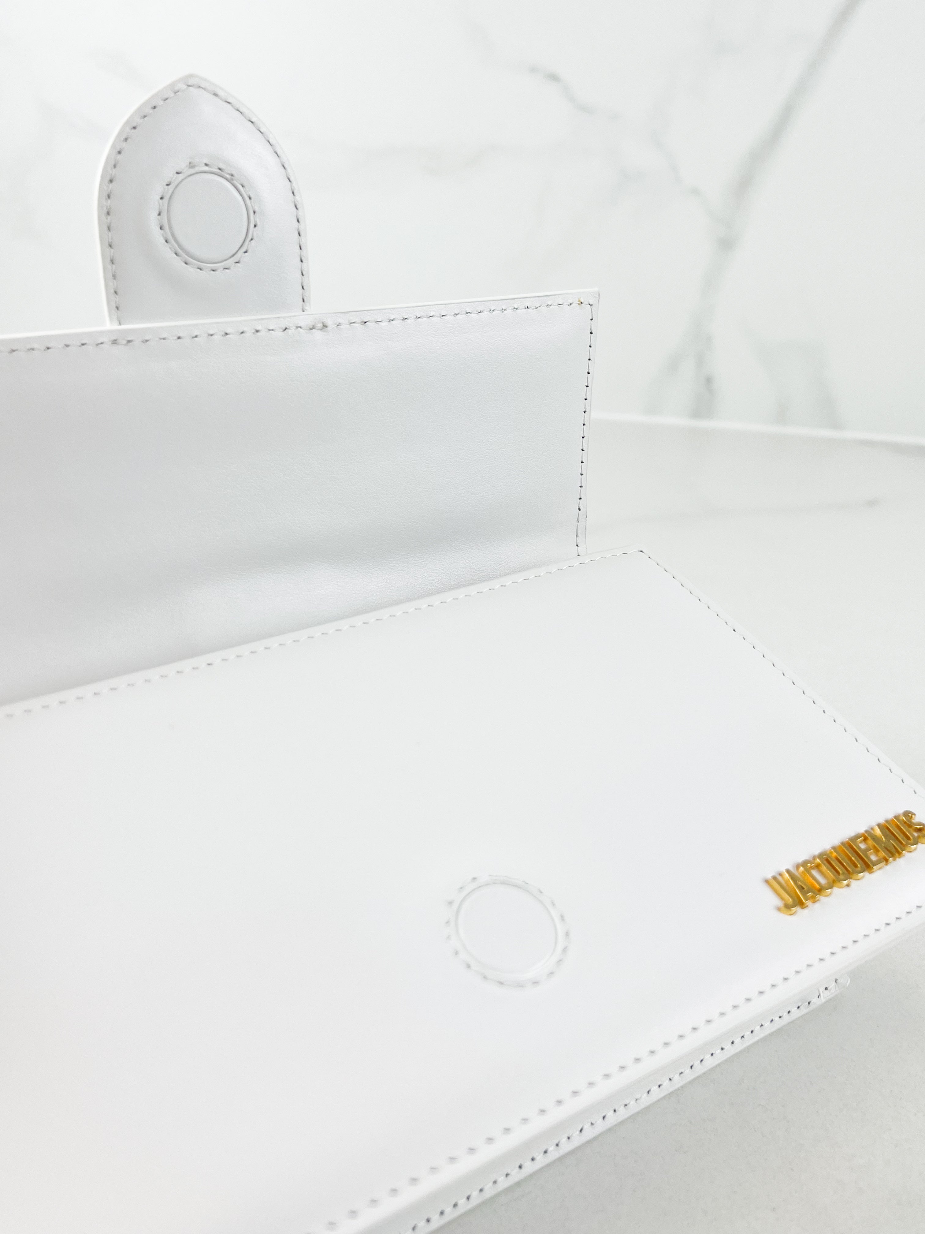 Jacquemus White Le Grand Bambino Tote Bag