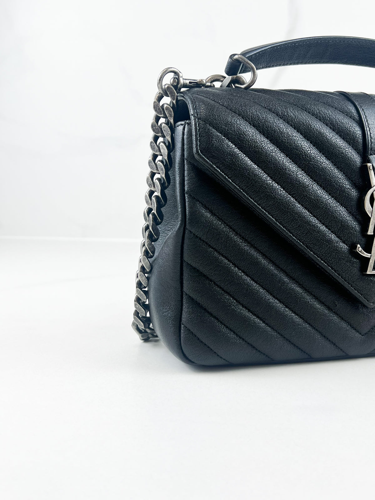 Saint Laurent Black College Bag