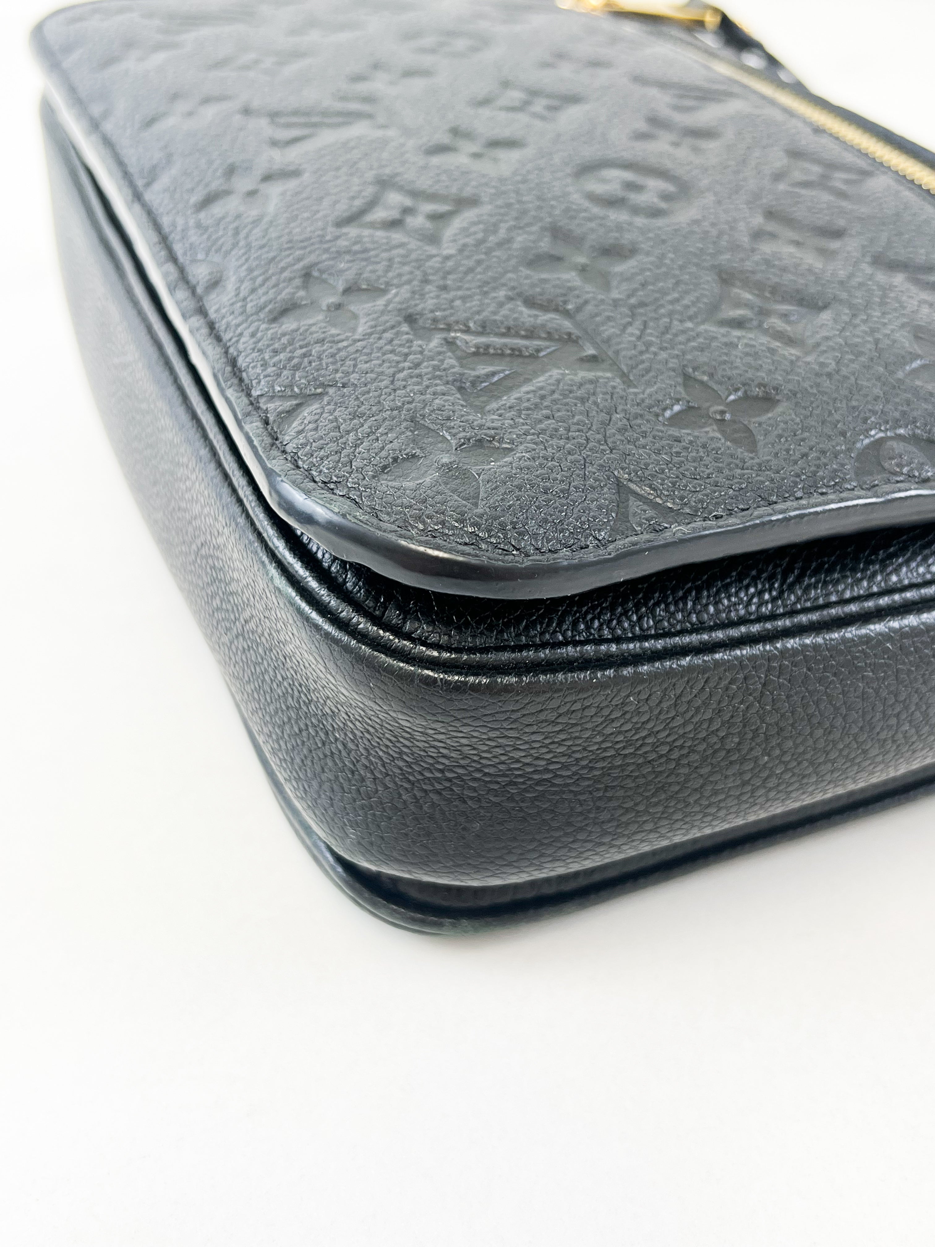 Louis Vuitton Empreinte Black Pochette Metis