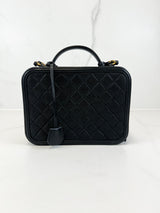 Chanel Filigree Medium Black Caviar Vanity Bag