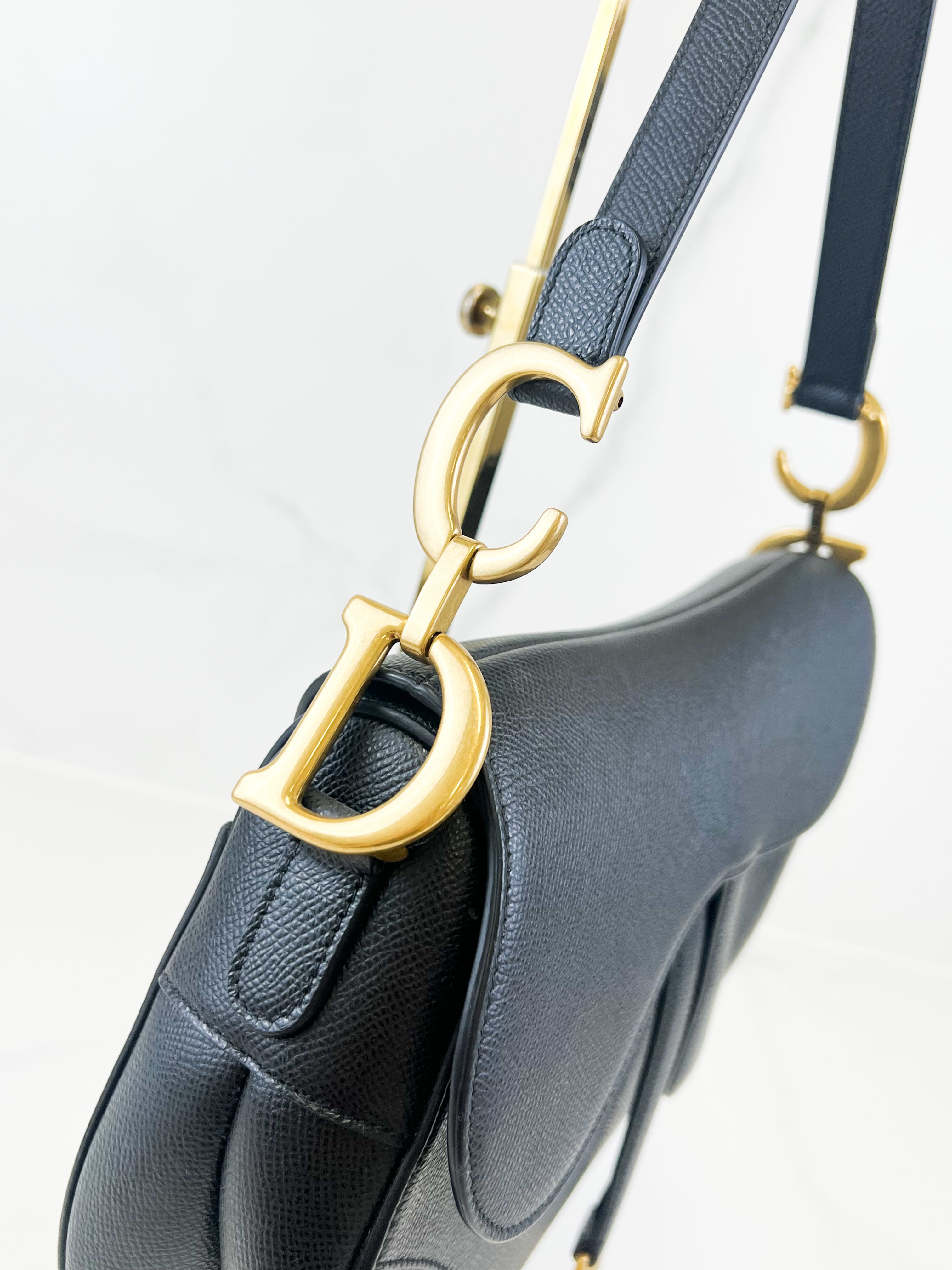 Christian Dior Medium Saddle Bag with Strap