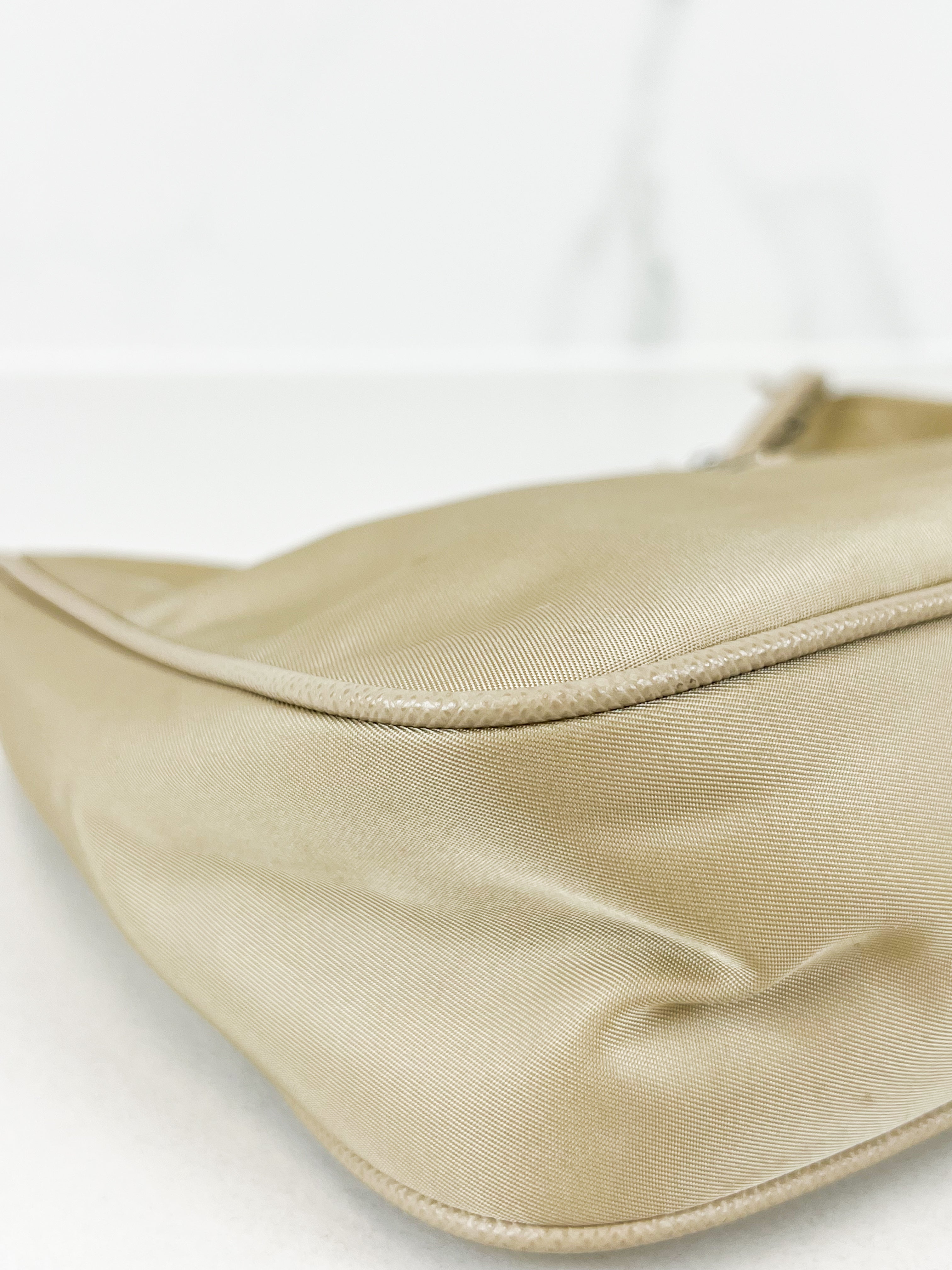 Prada Nylon Re-Edition 2005 in Beige