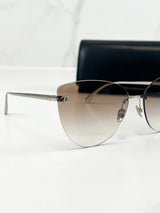 Chanel Irregular GOLD DARK GREY Sunglasses