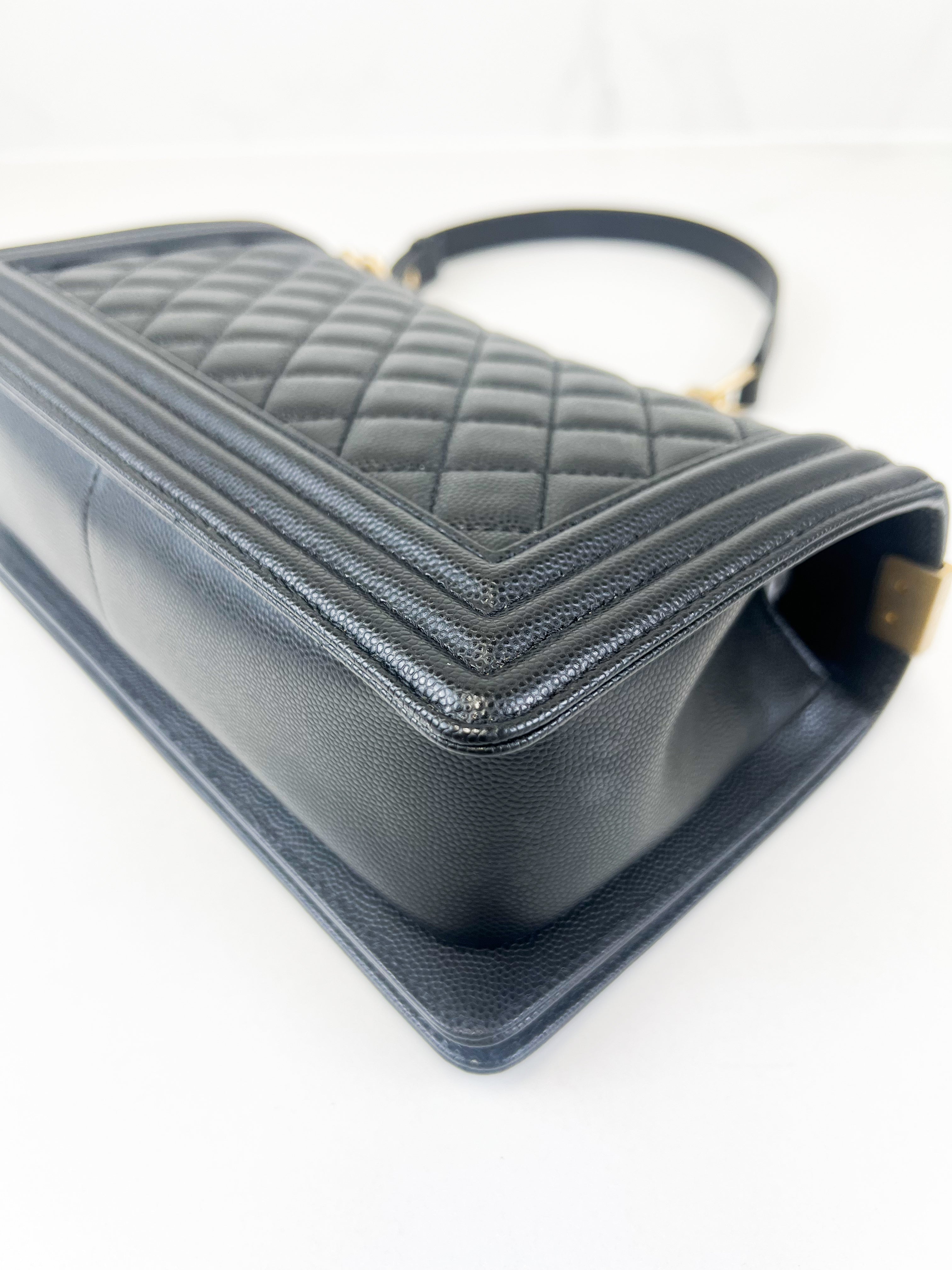 Chanel Old Medium Boy Bag with GHW