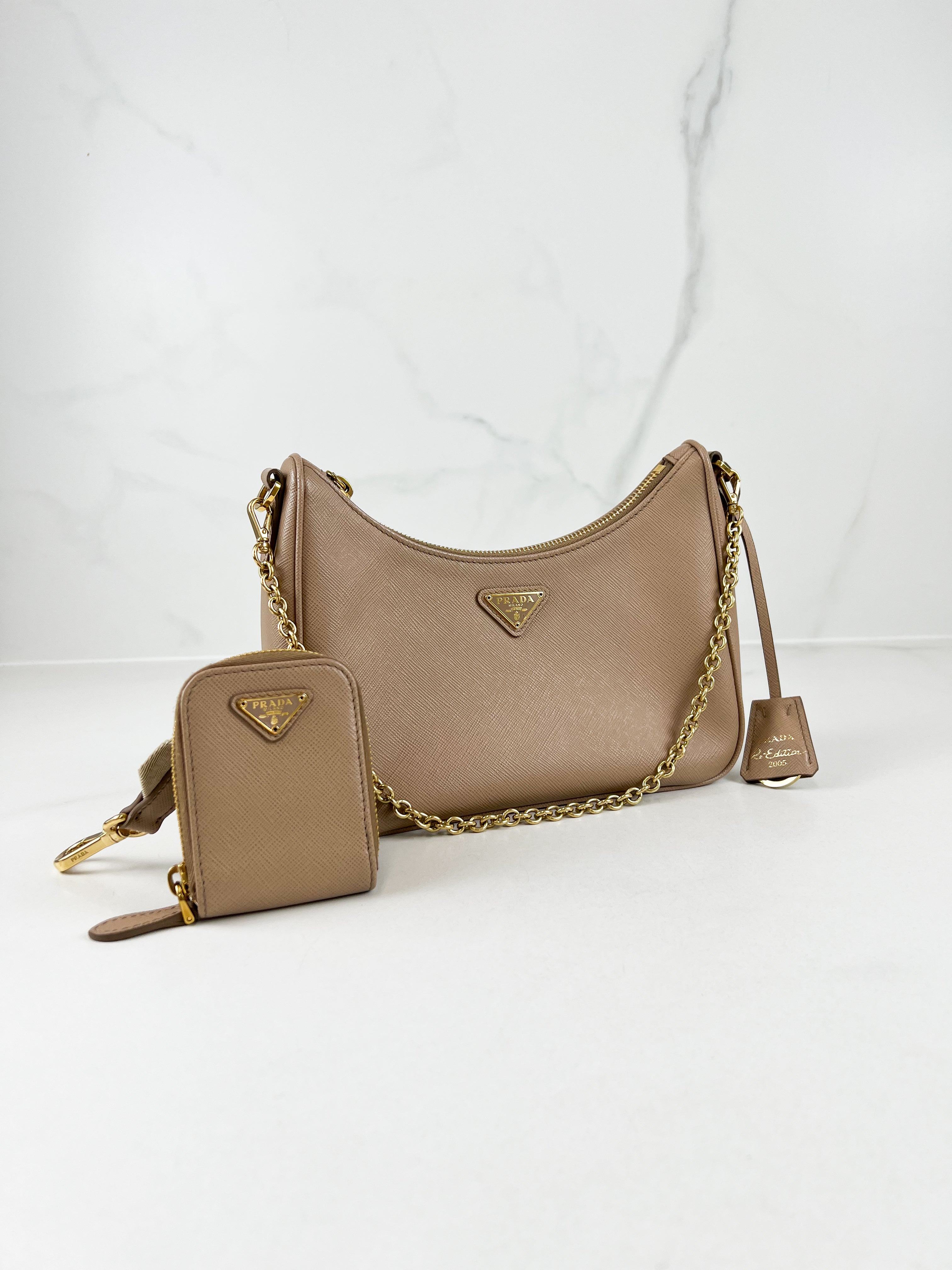 Prada Re-Edition 2005 Saffiano Leather Bag