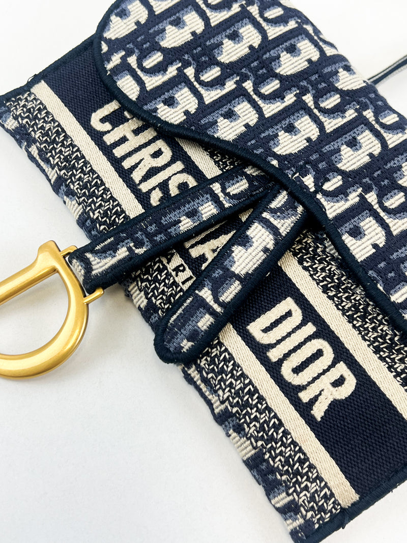 Christian Dior Saddle Slim Pouch Bag