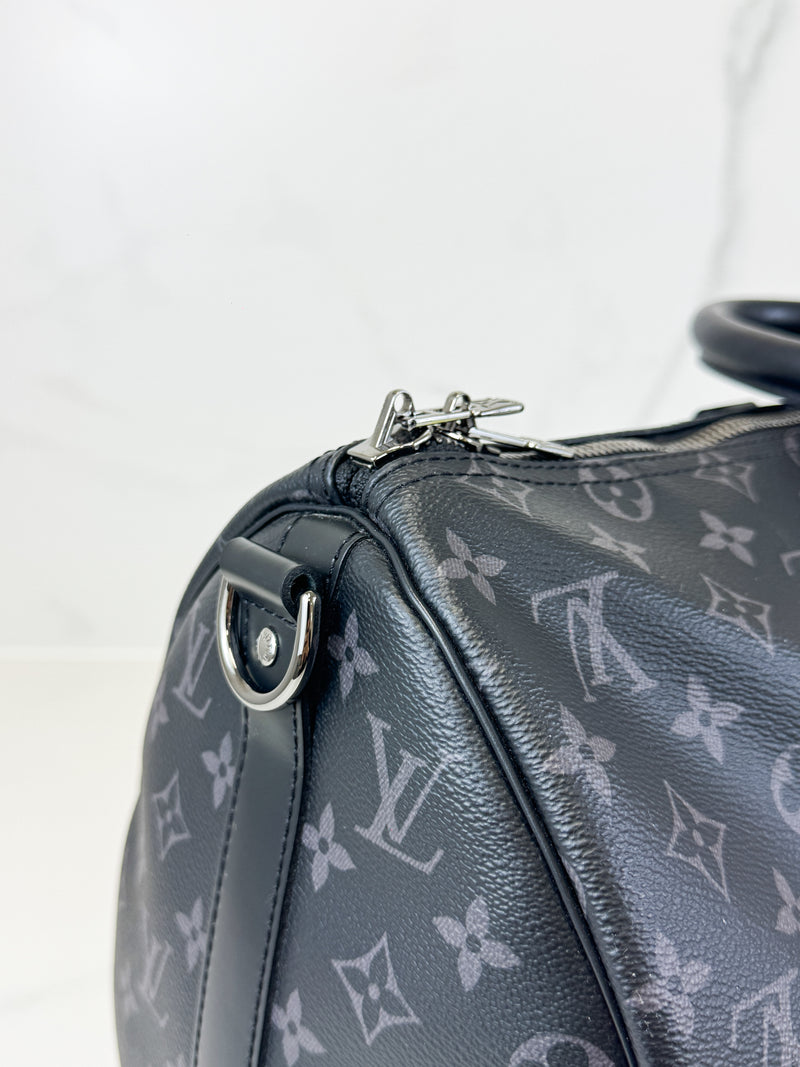 Louis Vuitton Keepall Bandouliere 45 in Monogram Eclipse