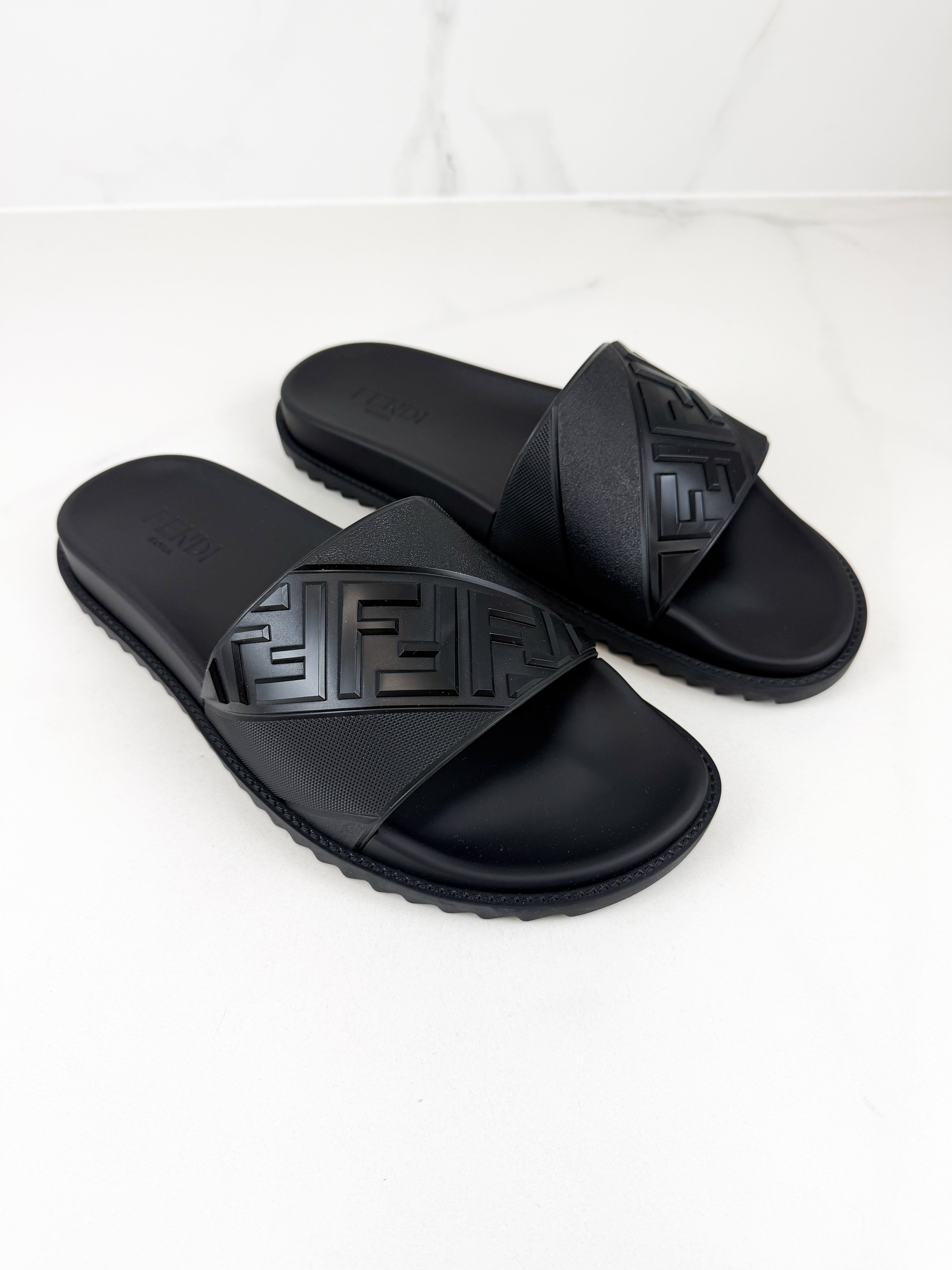 Fendi Men's Pool Slides Size 11