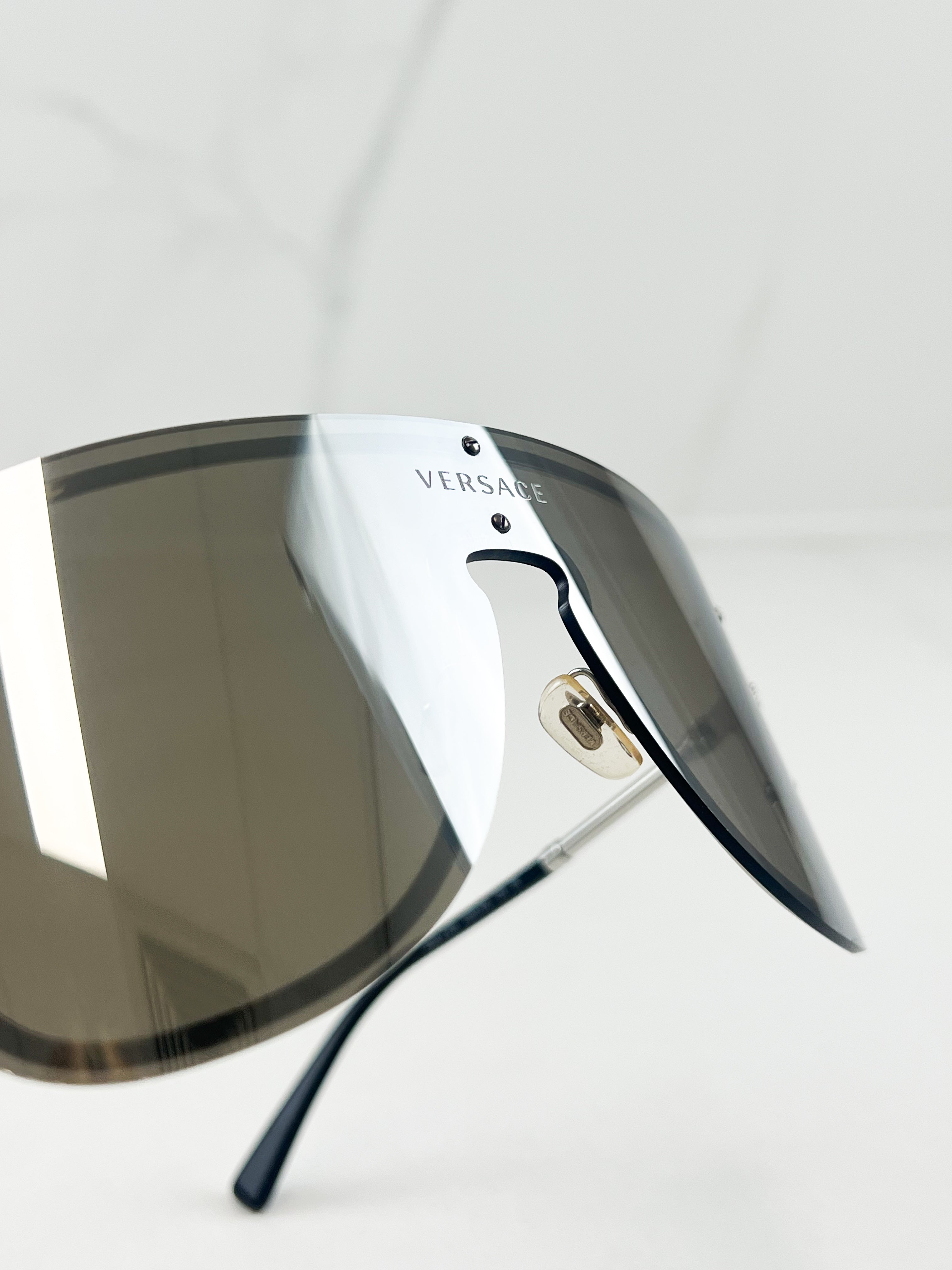 Versace Large Reflective Sunglasses