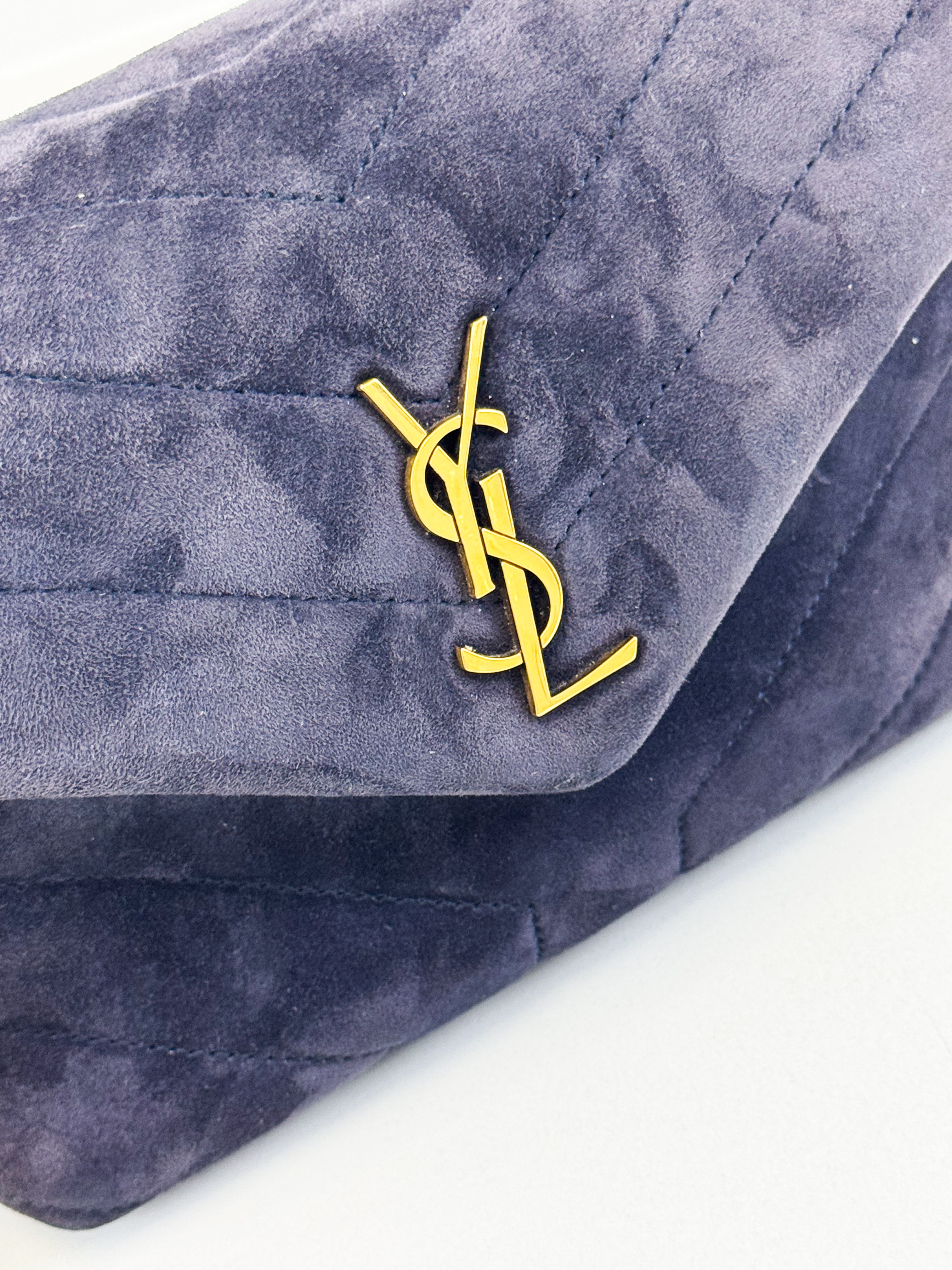Saint Laurent Velvet Toy Loulou with GHW