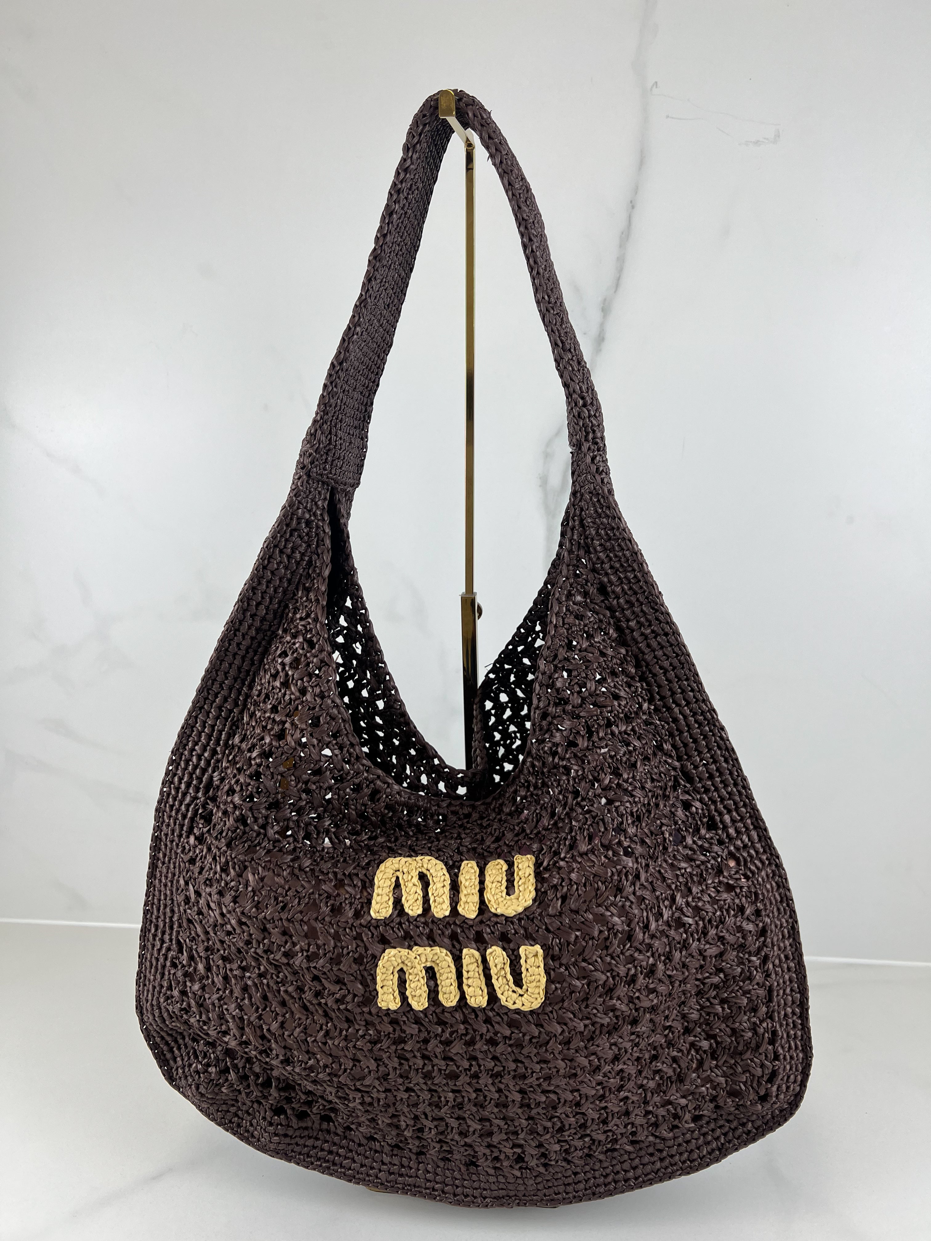 Miu Miu Beach Tote Bag