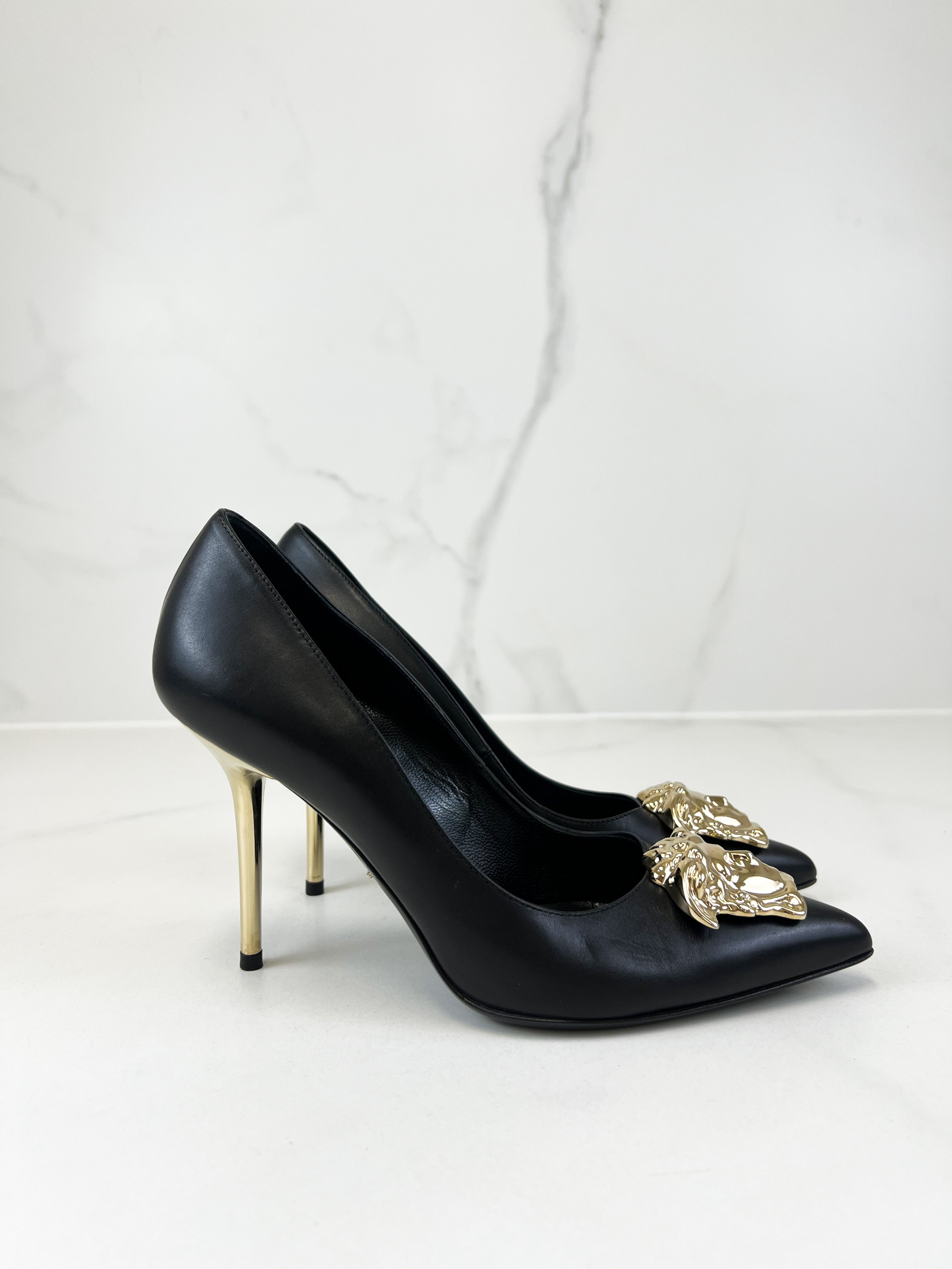 Versace Medusa Heels Size 36.5
