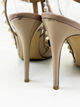 Valentino Caged Rockstud Pumps Size 39.5