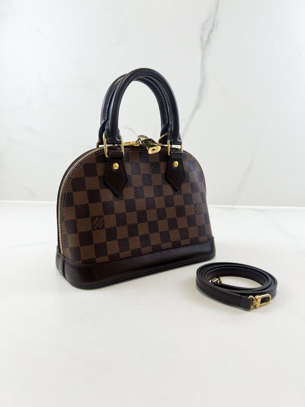 Louis Vuitton Damier Ebene Alma BB