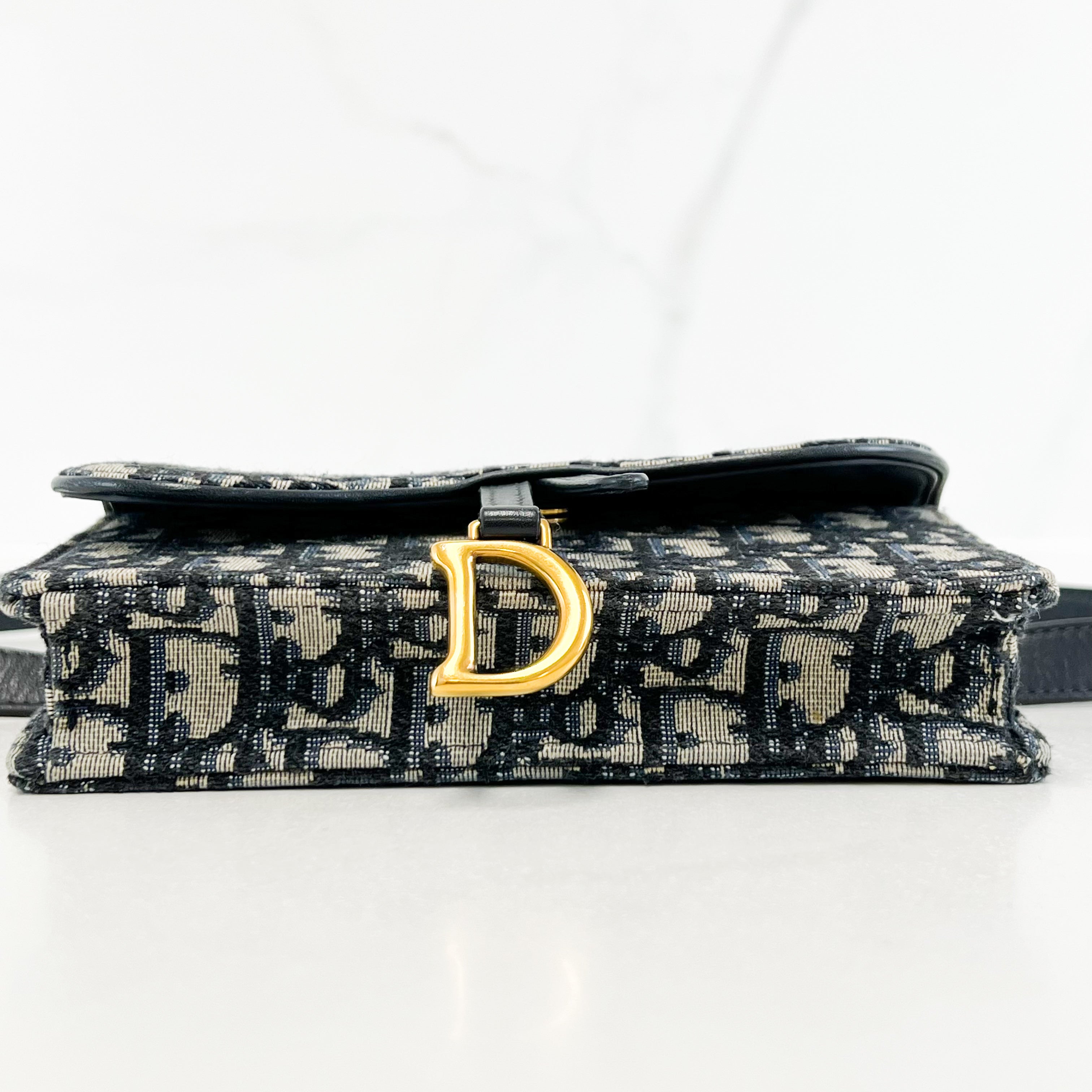 Christian Dior Saddle Oblique Belt Bag