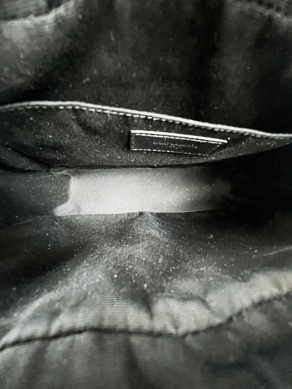 Saint Laurent Black Lou Camera Bag