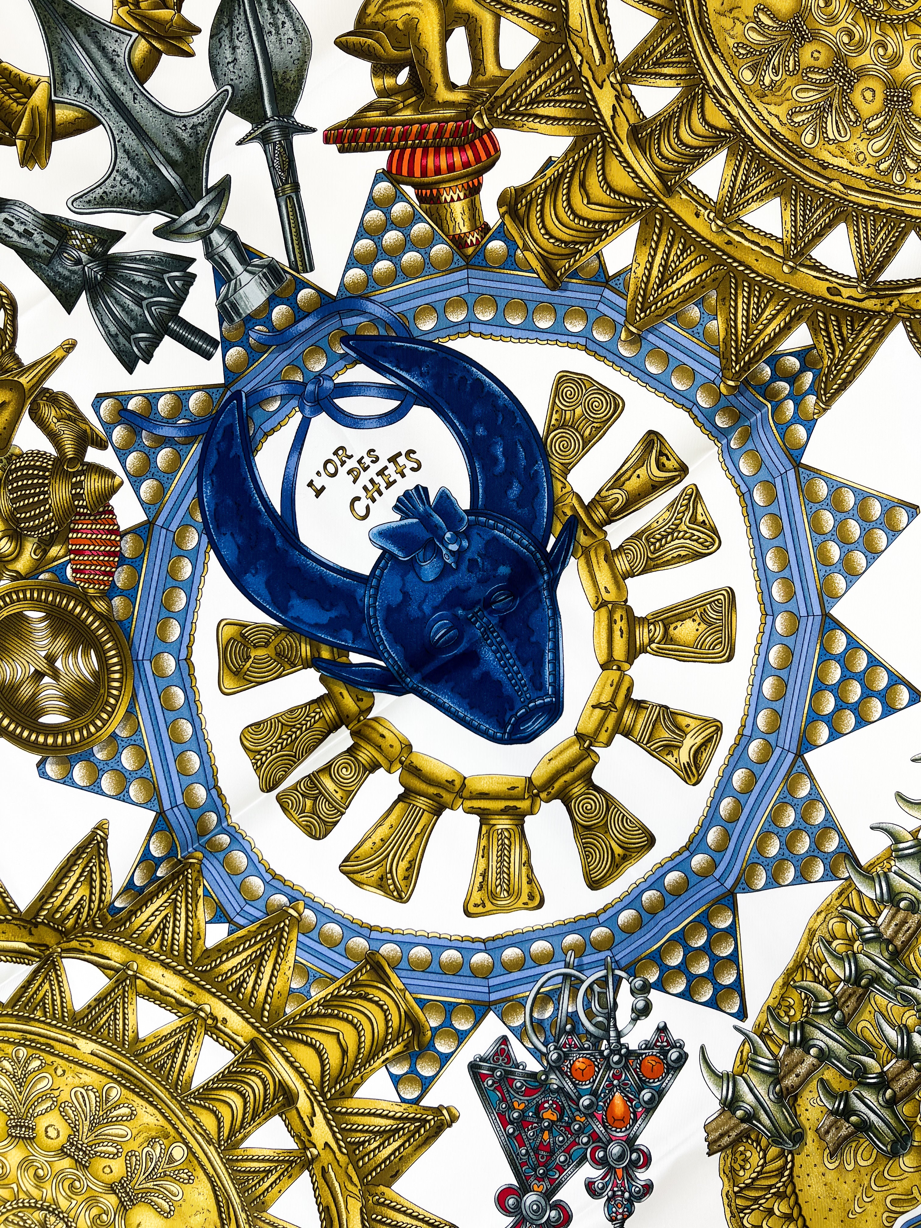 Hermes Silk Scarf