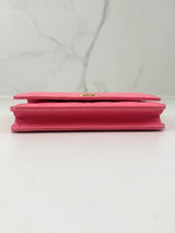 Chanel 22S Pink Caviar WOC