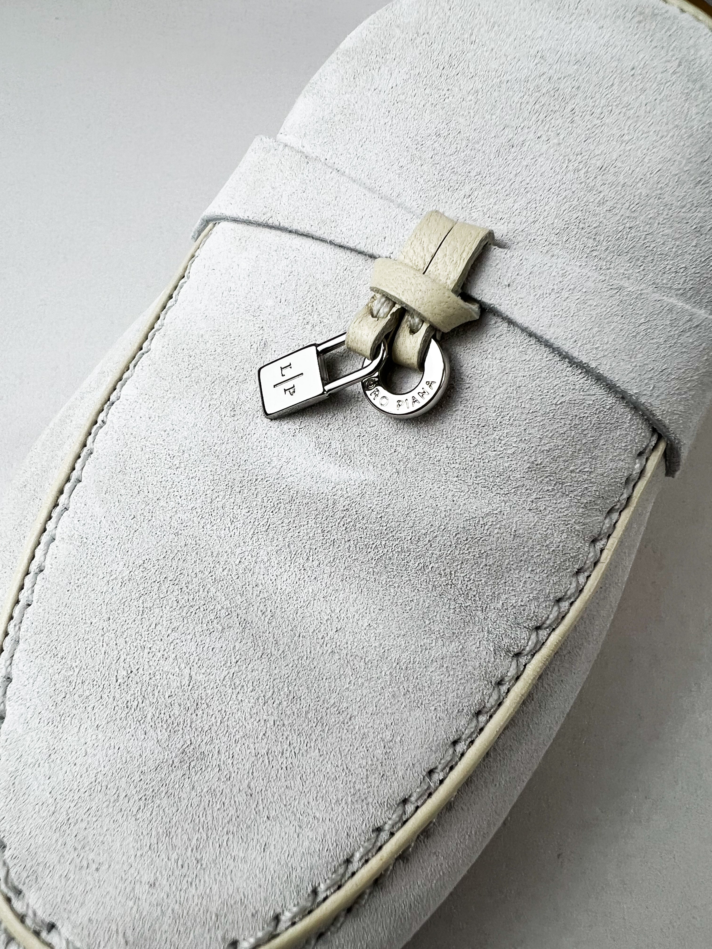 Loro Piana Summer Charms Walk 37 Ice Grey
