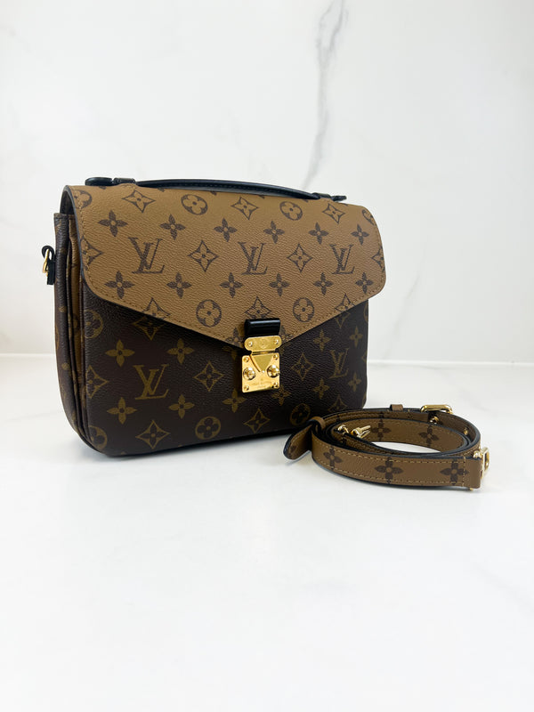 Louis Vuitton Monogram Reverse Pochette Metis