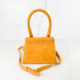 Jacquemus Orange Le Chiquito Suede Crossbody