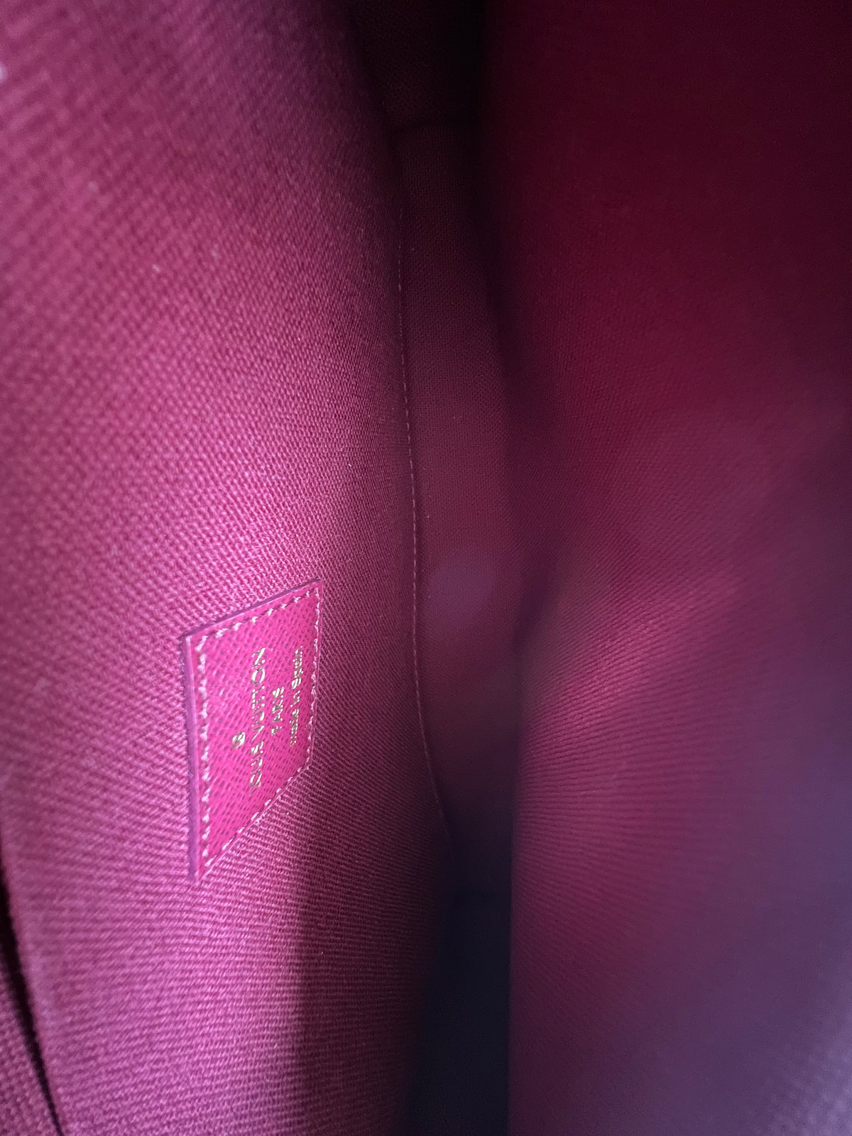 Louis Vuitton Felicie Pochette Monogram Leather