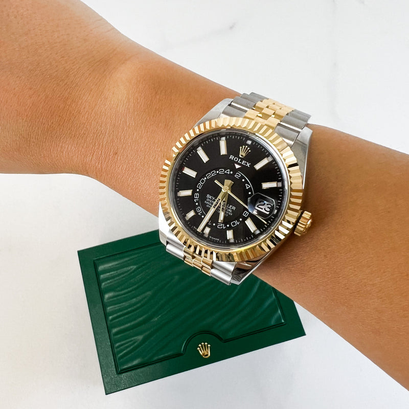 Rolex Sky-Dweller 42mm Two-Tone Oyster Bracelet