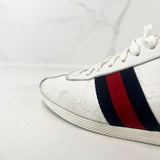 Gucci White GG Guccissima Sneaker Size 38