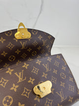 Louis Vuitton Saint Placide Monogram Leather Shoulder Bag