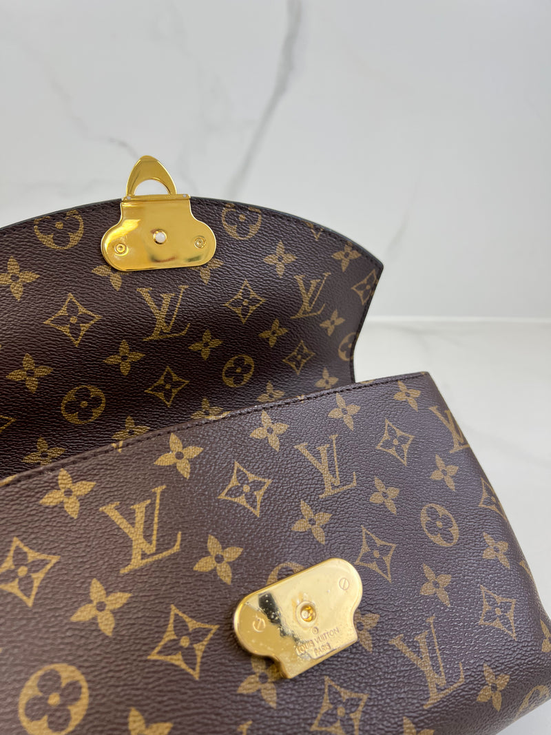 Louis Vuitton Saint Placide Monogram Leather Shoulder Bag