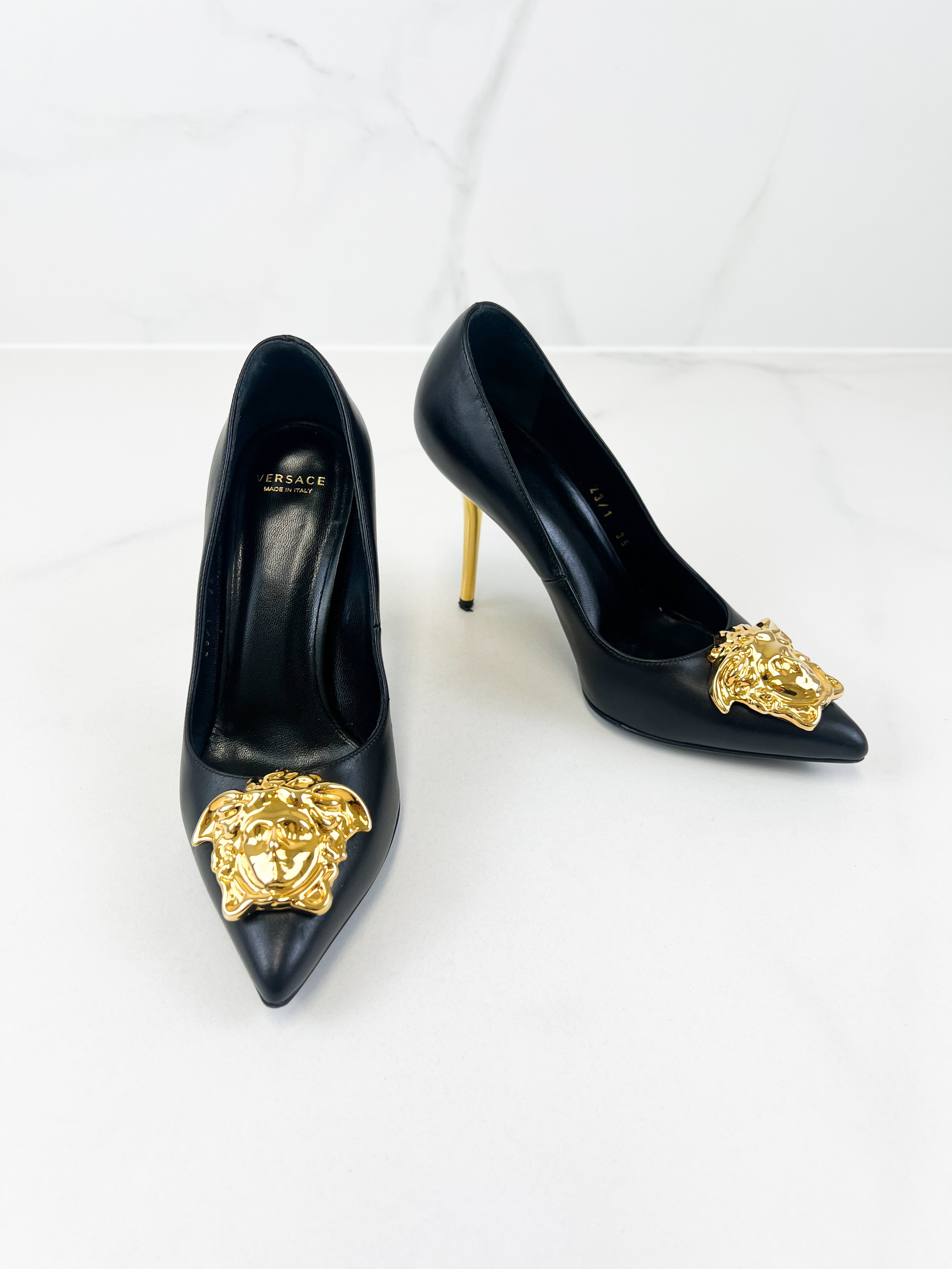 Versace Medusa Heels Size 35