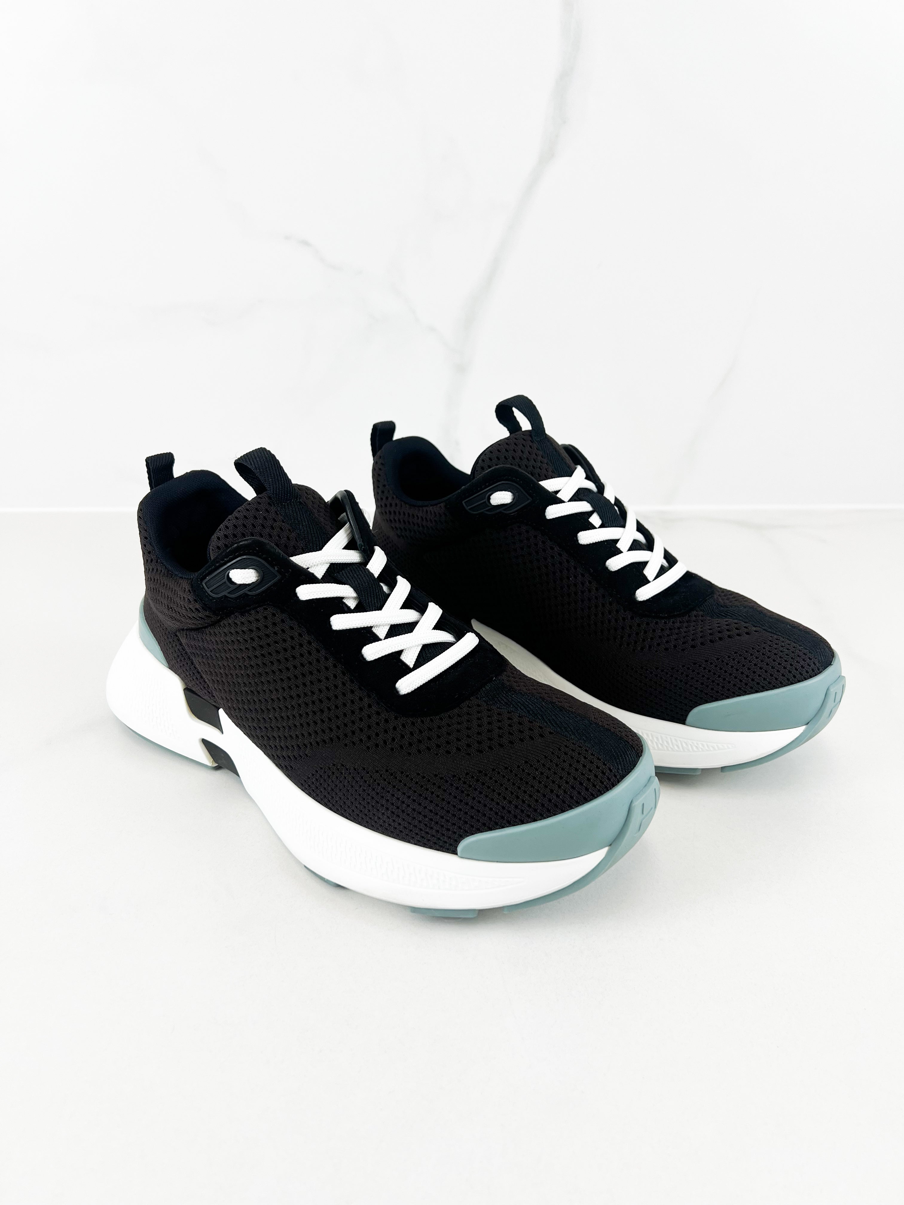 Hermes Hero Sneaker in Marron Ebene Size 40