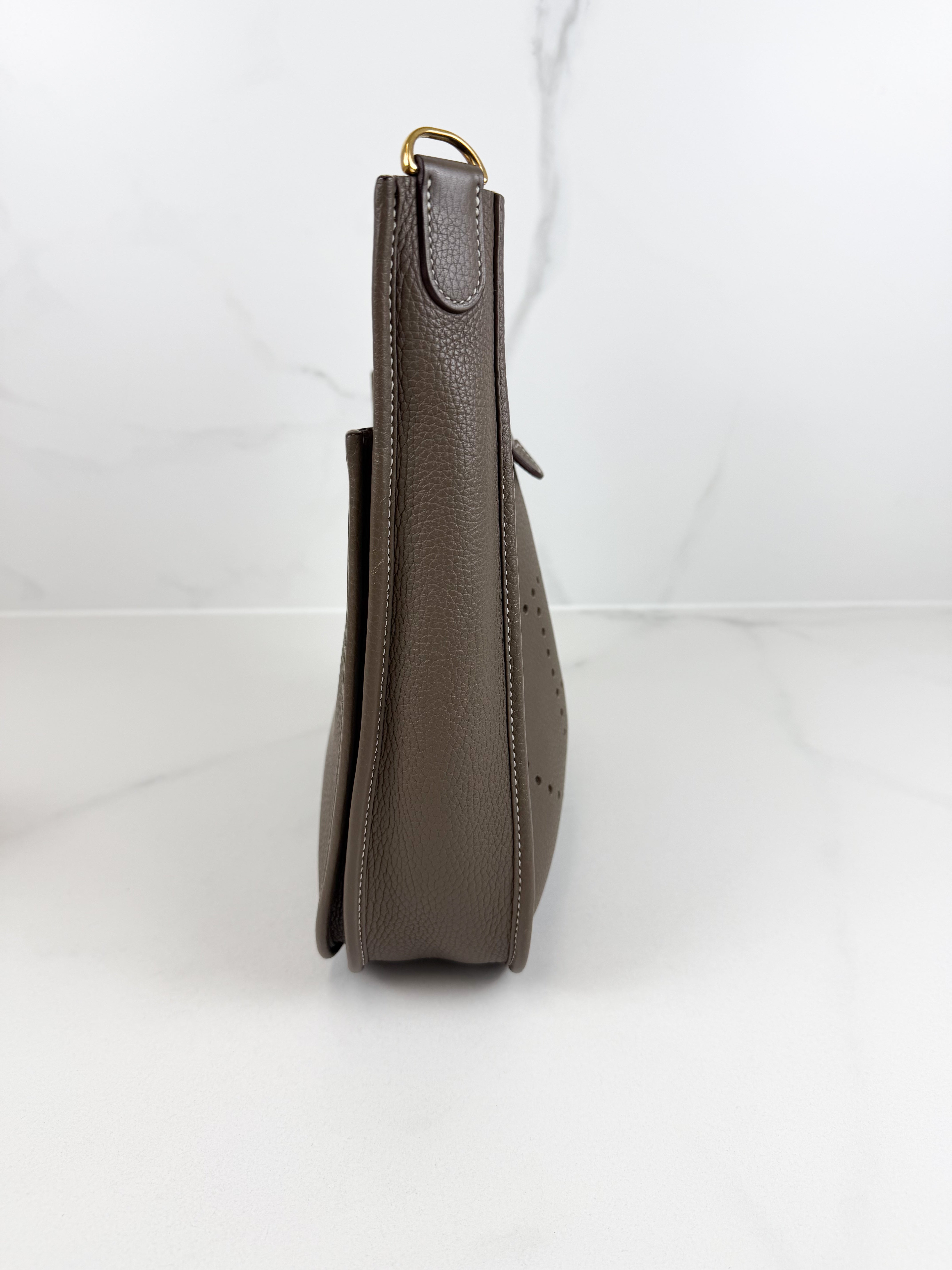 Hermes Evelyne GM in Etaupe