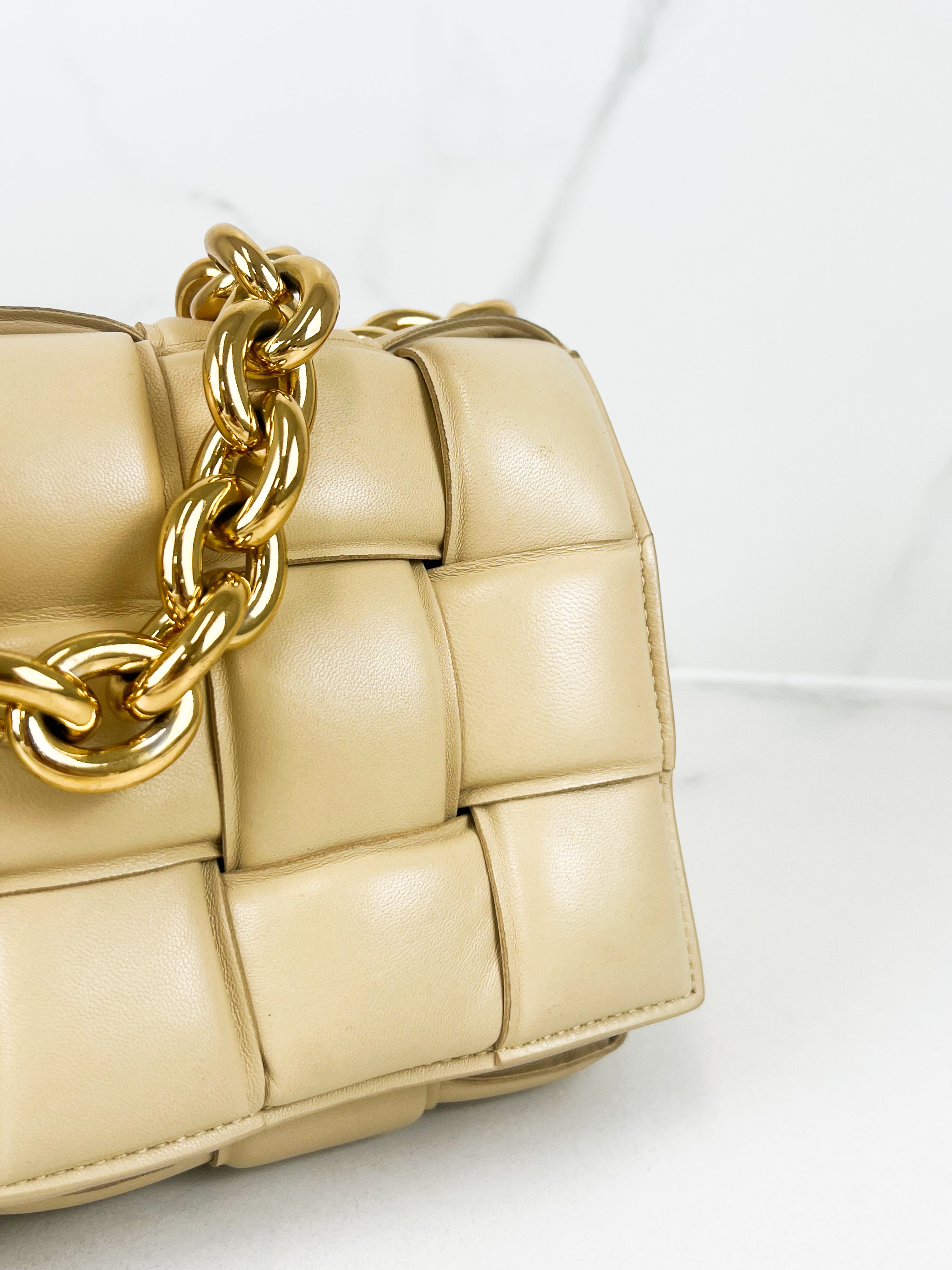 Bottega Veneta Padded Chain Cassette