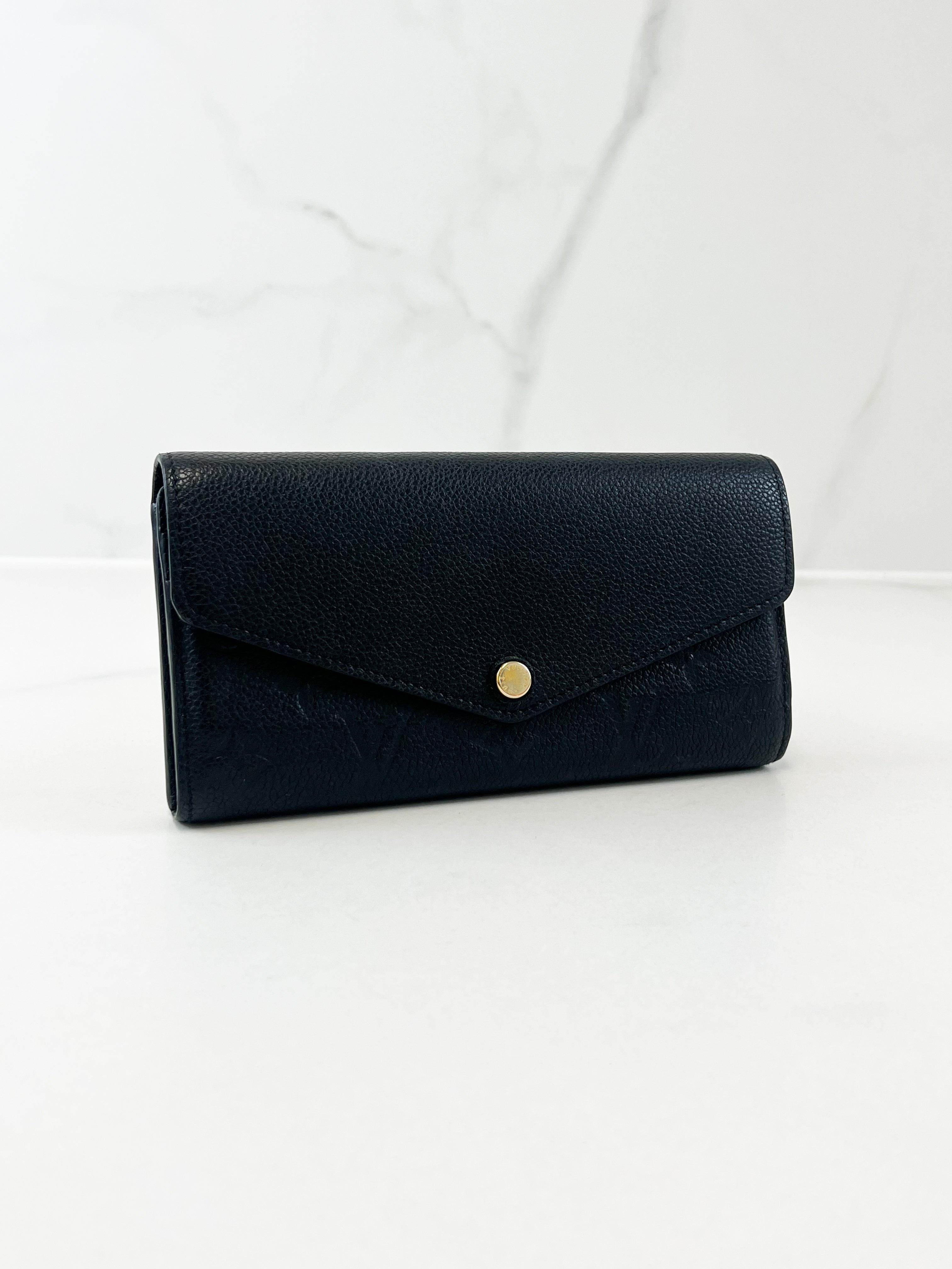 Louis Vuitton Sarah Wallet in Monogram Empreinte Leather