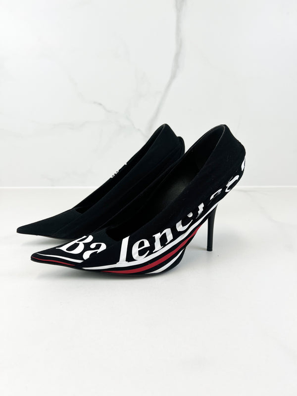 Balenciaga Black Knife Pump Size 39