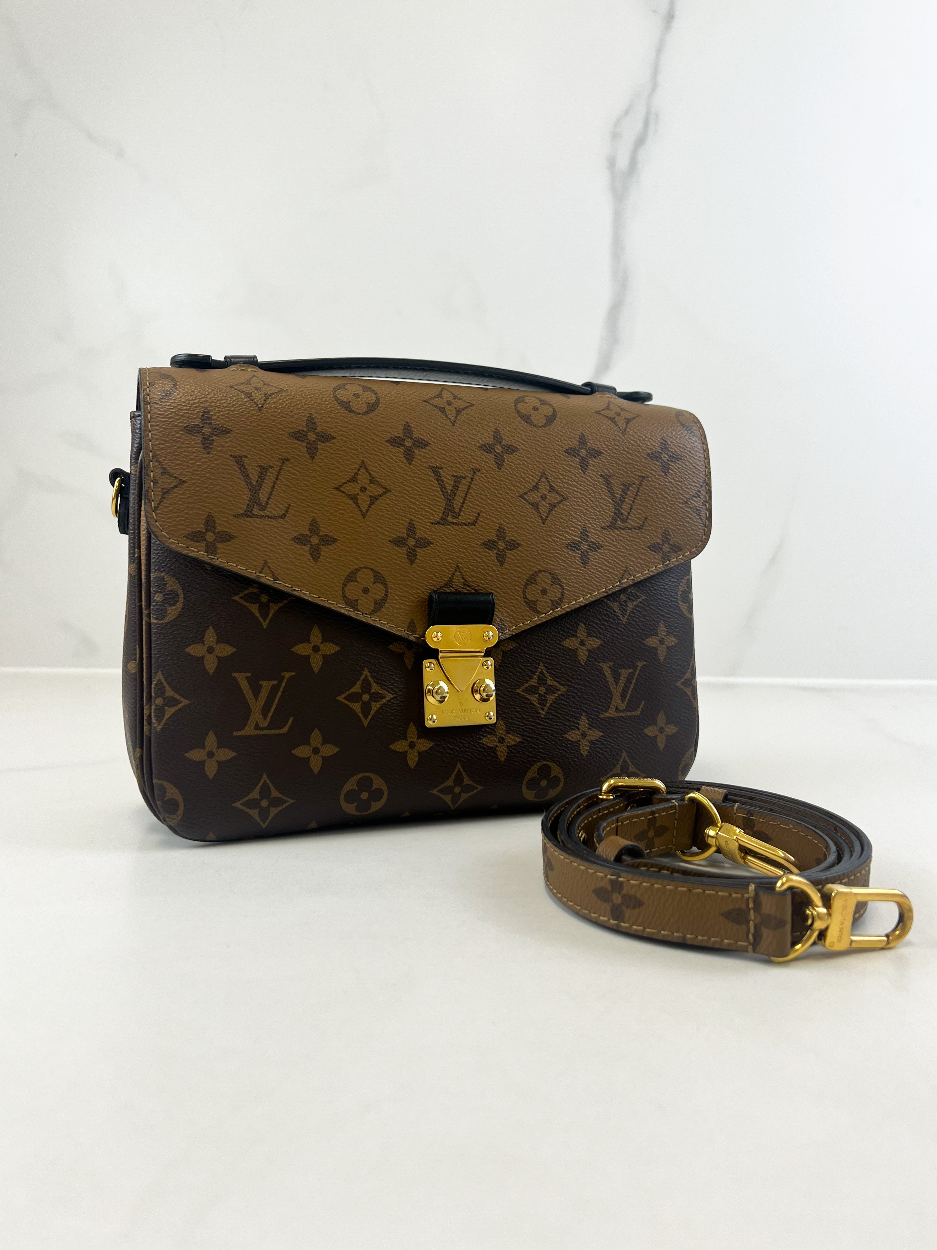 Louis Vuitton Monogram Reverse Pochette Metis