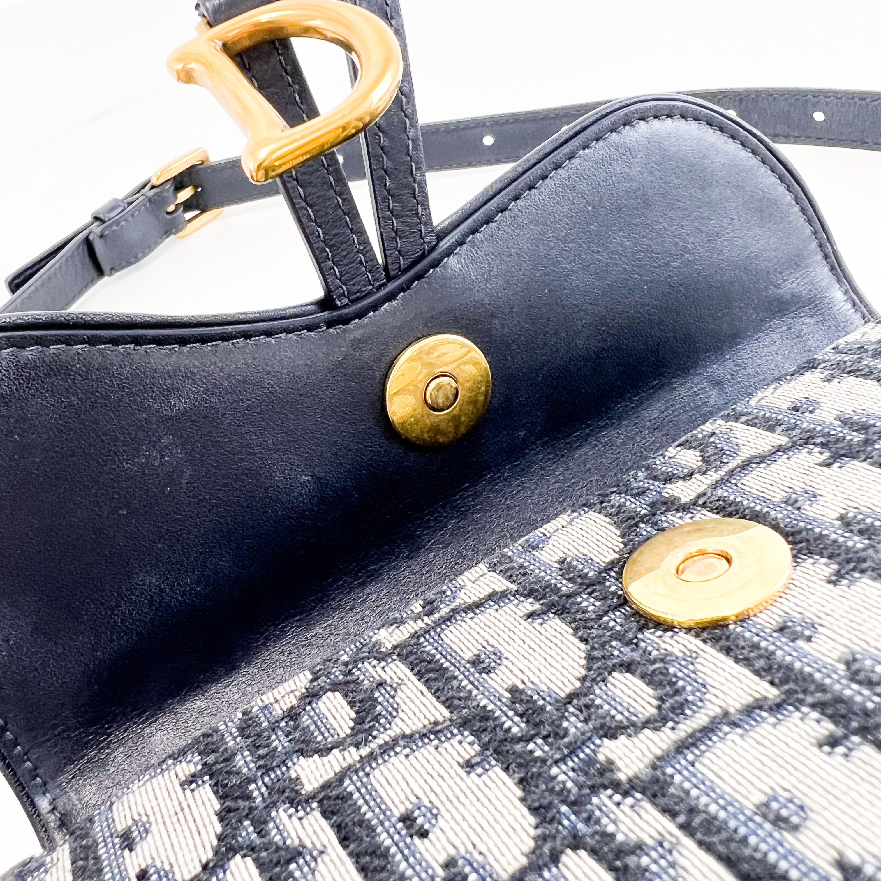 Christian Dior Saddle Oblique Belt Bag