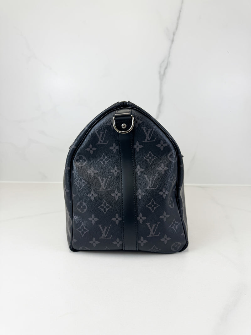 Louis Vuitton Keepall Bandouliere 45 in Monogram Eclipse