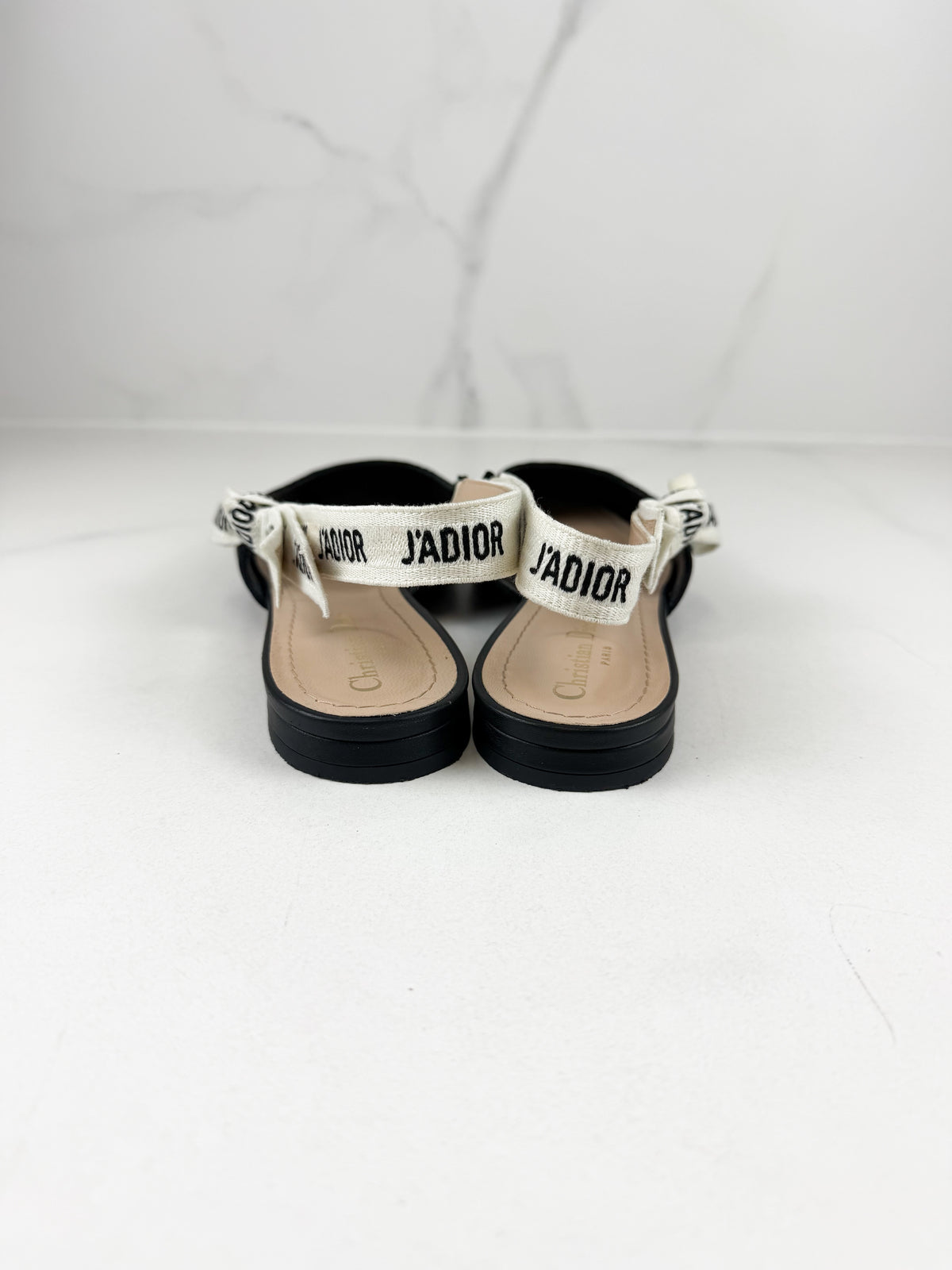 Christian Dior Jadior Slingback Ballerina Flat Size 40