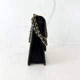 Chanel Lambskin Quilted CC Chain Crossbody/Shoulder Bag