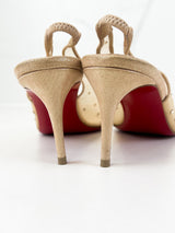 Christian Louboutin Follies Slingback 70mm Size 38