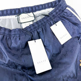 Gucci Navy Jacquard GG Swim Shorts