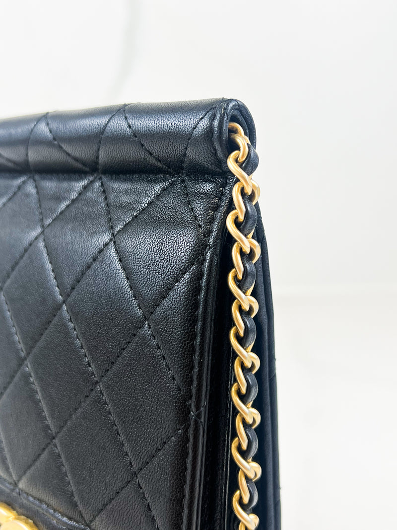 Chanel Calfskin Matelasse Crossbody with GHW