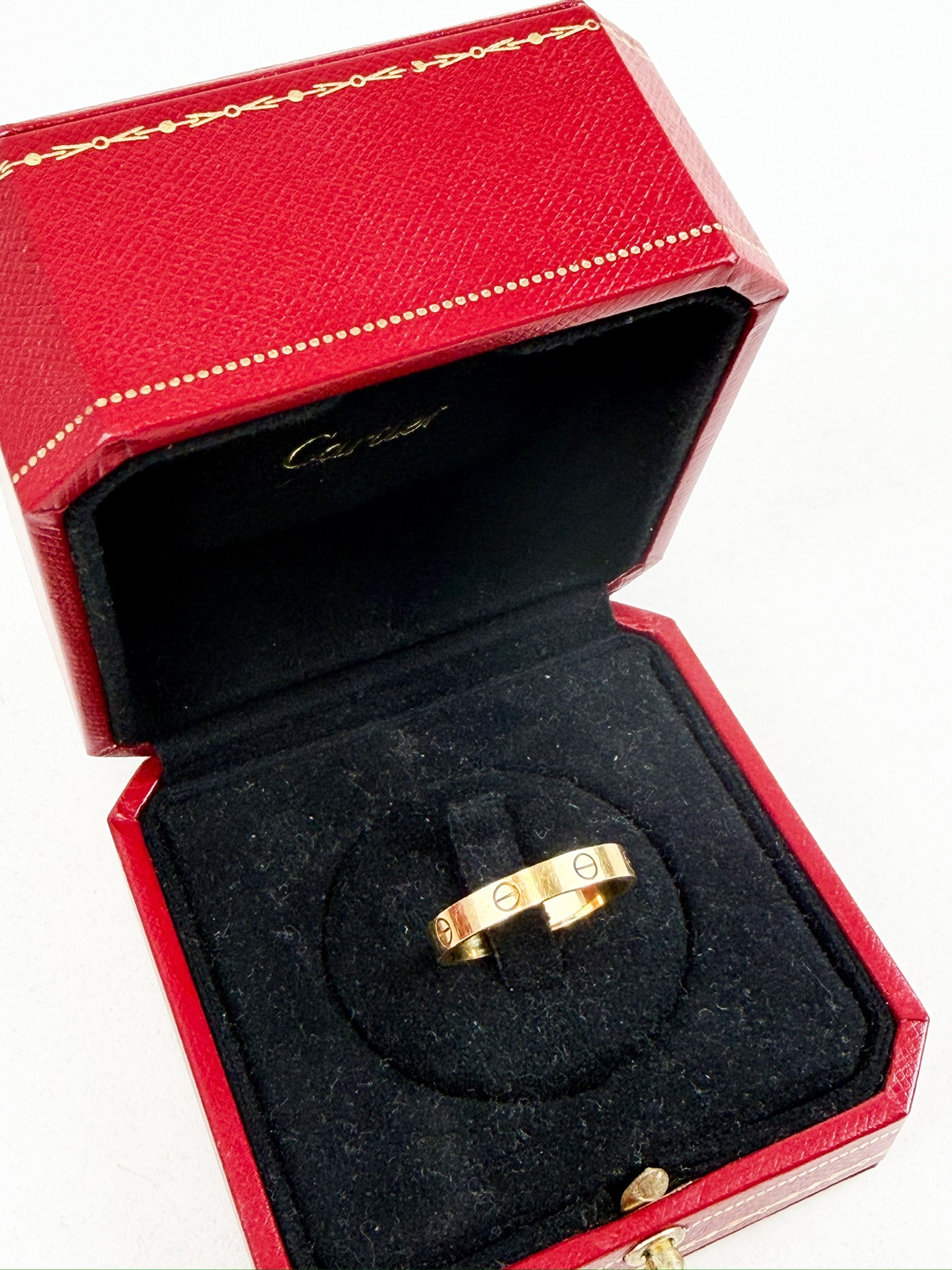 Cartier Love Ring in Yellow Gold Size 64