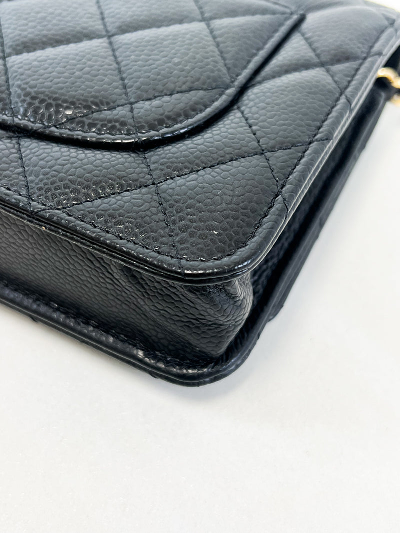 Chanel Wallet on Chain Caviar with GHW