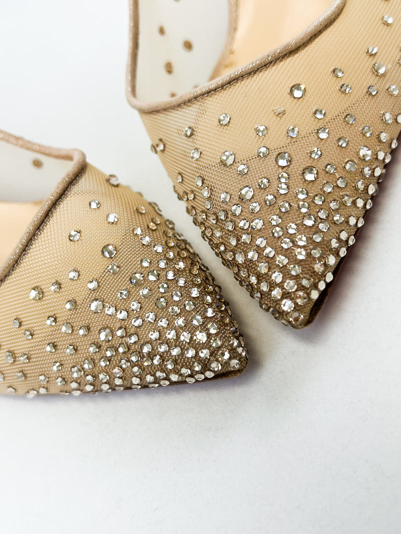 Christian Louboutin Follies Slingback 70mm Size 38